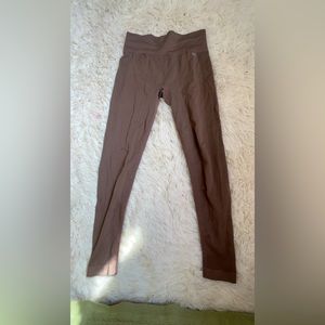 FOREVER 21 BROWN LEGGINGS SIZE MEDIUM